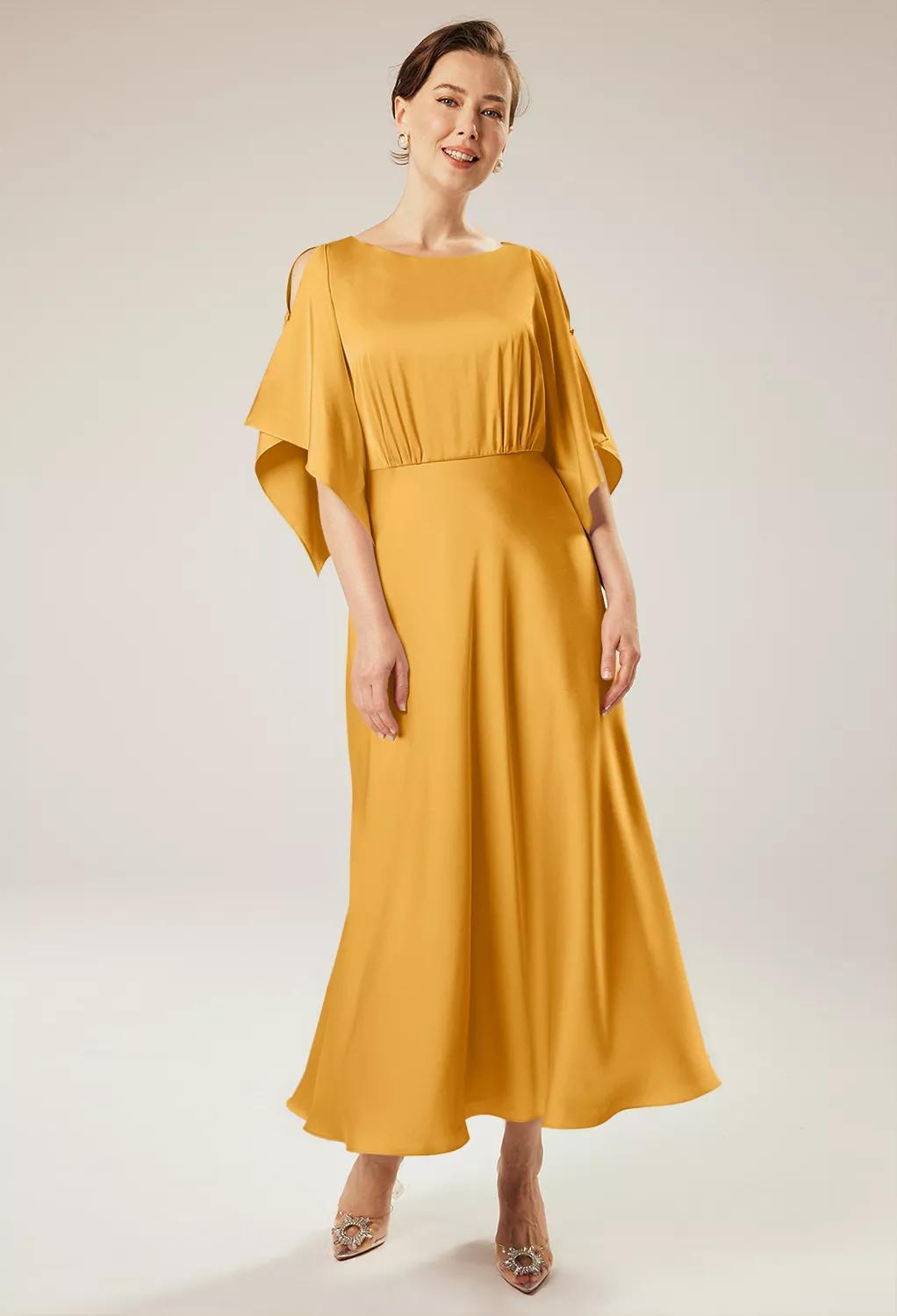 AW Pine Mango  Mother of the Bride Dresses